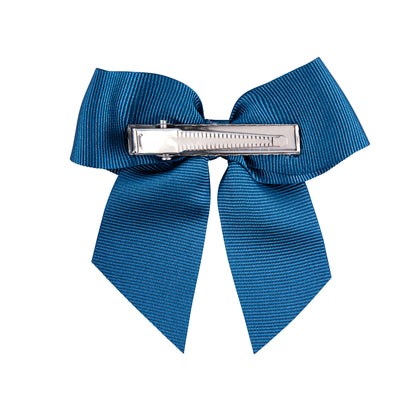 Sophia Grosgrain Bow blue