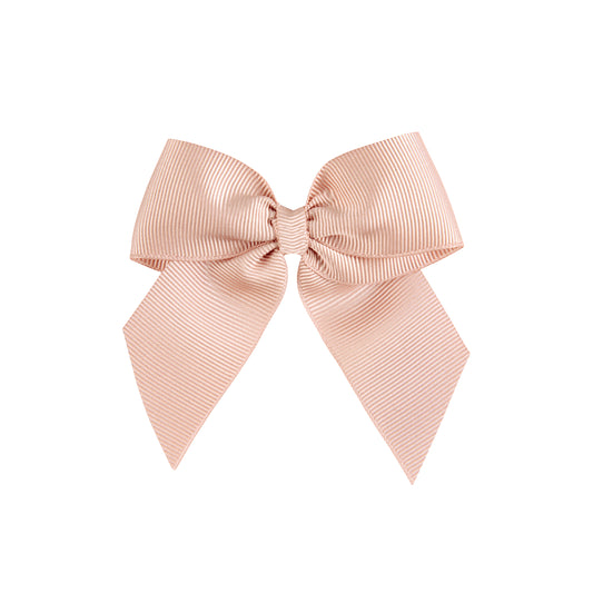 Sophia Grosgrain Bow nude
