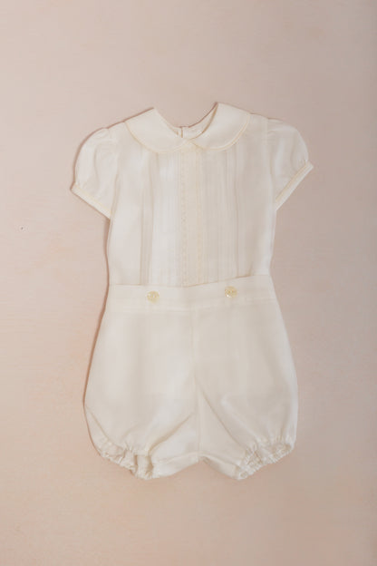 Baby Boy Set Off White