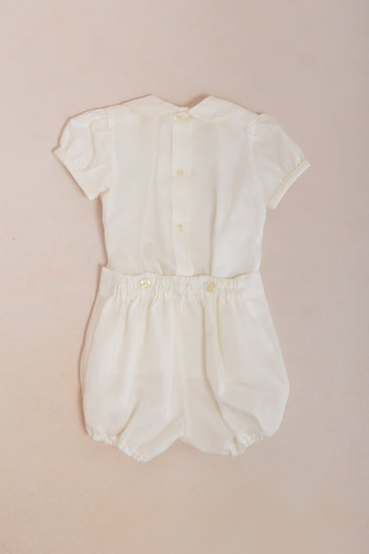 Baby Boy Set Off White