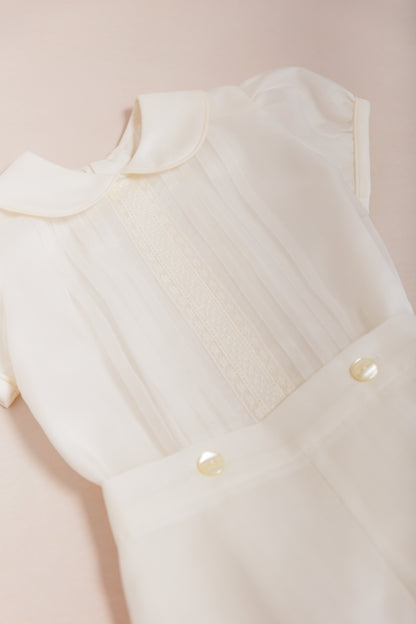 Baby Boy Set Off White